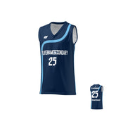 Basketball Jersey Pipes - Navy